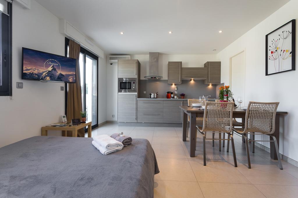 Appart Azur Apartment แซ็งต์-โลร็อง-ดู-วาร์ ห้อง รูปภาพ